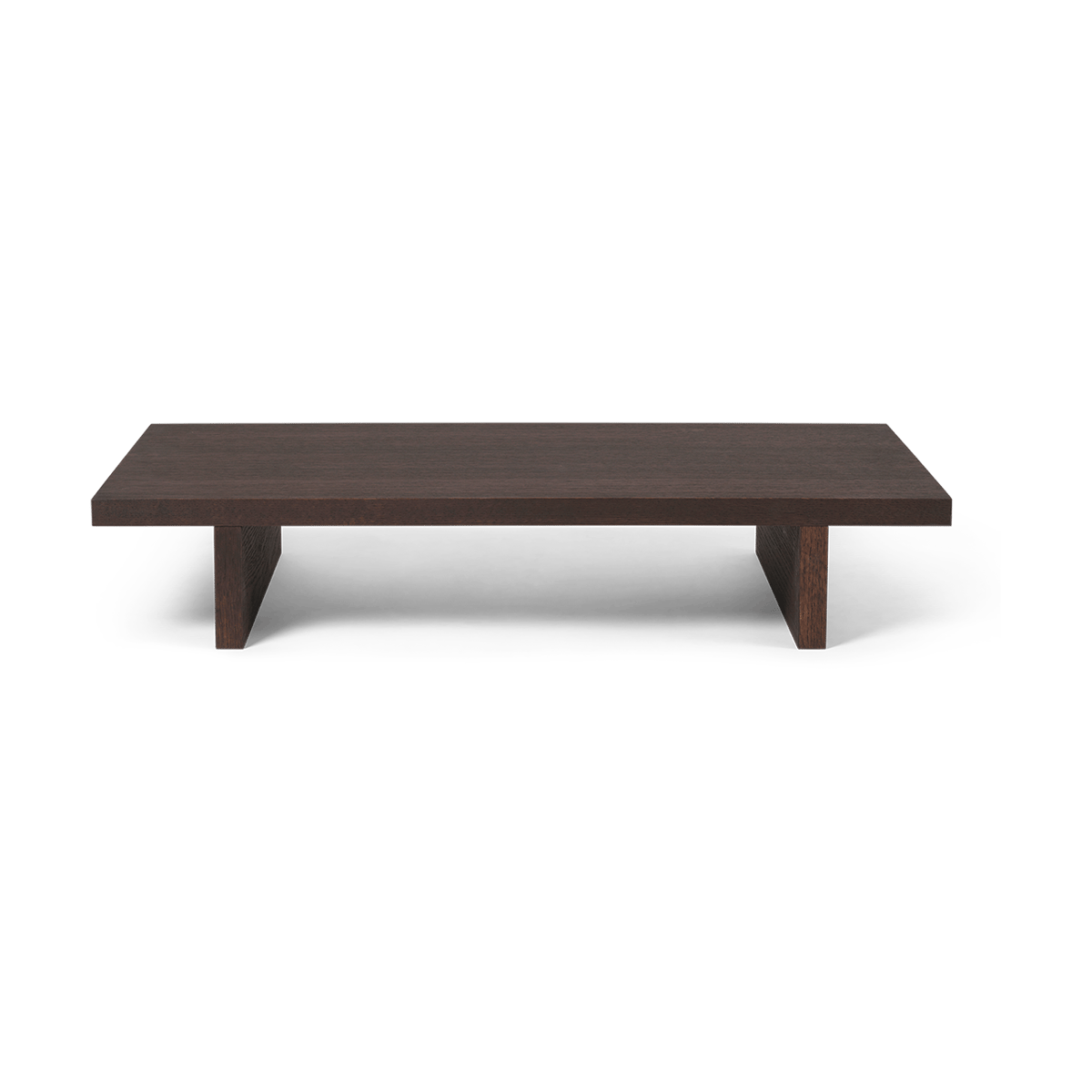 ferm LIVING Kona low table bijzettafel Dark Stained oak veneer