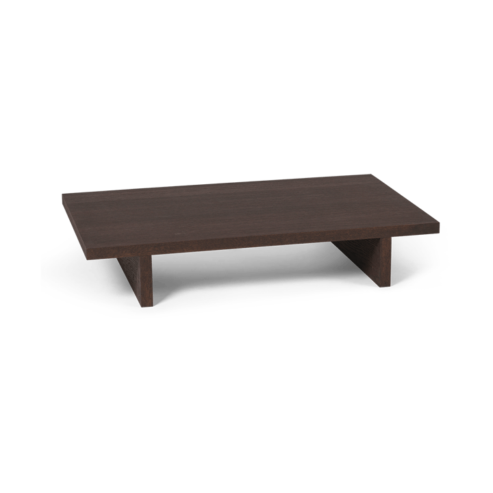 Kona low table bijzettafel, Dark Stained oak veneer Ferm Living