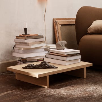 Kona low table bijzettafel - oak natural veneer - Ferm Living