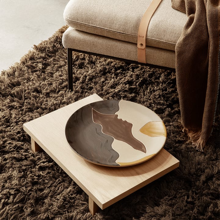 Kona low table bijzettafel, oak natural veneer Ferm Living
