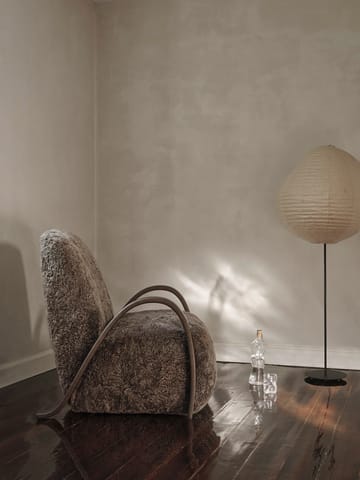 Kurbis vloerlamp high - Natural-black - Ferm Living