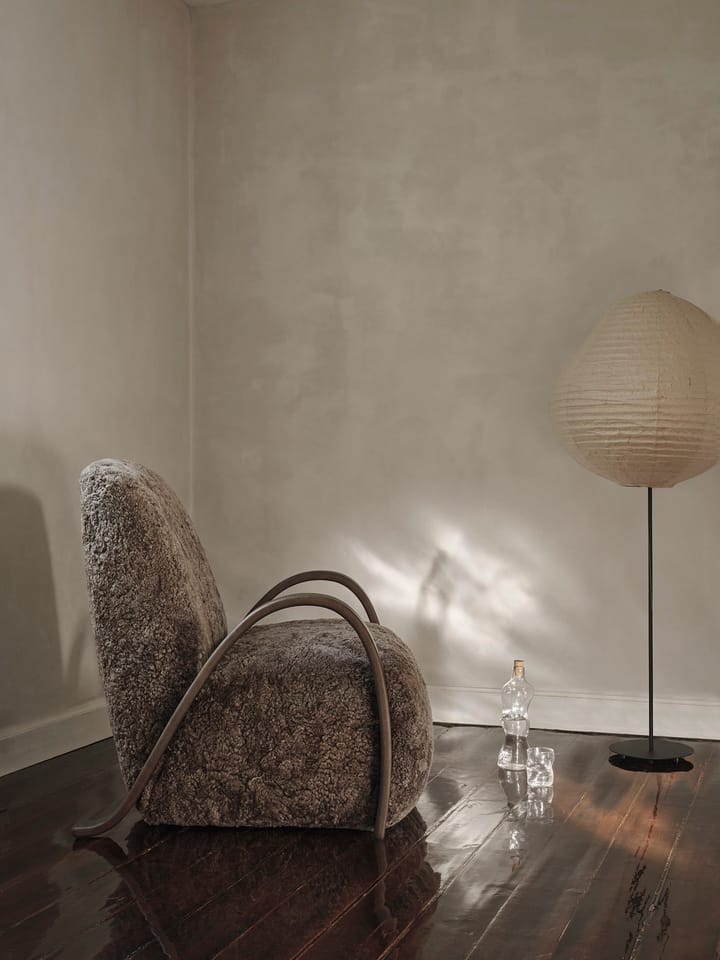 Kurbis vloerlamp high, Natural-black Ferm Living