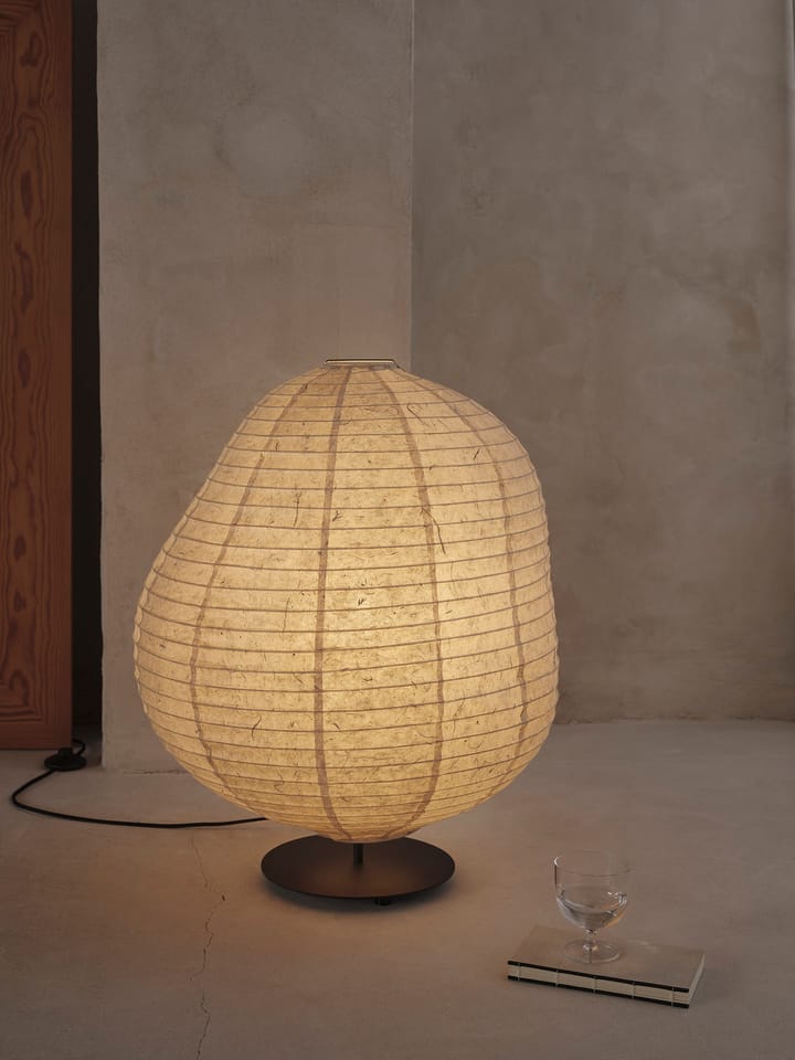 Kurbis vloerlamp low, Natural-black Ferm Living