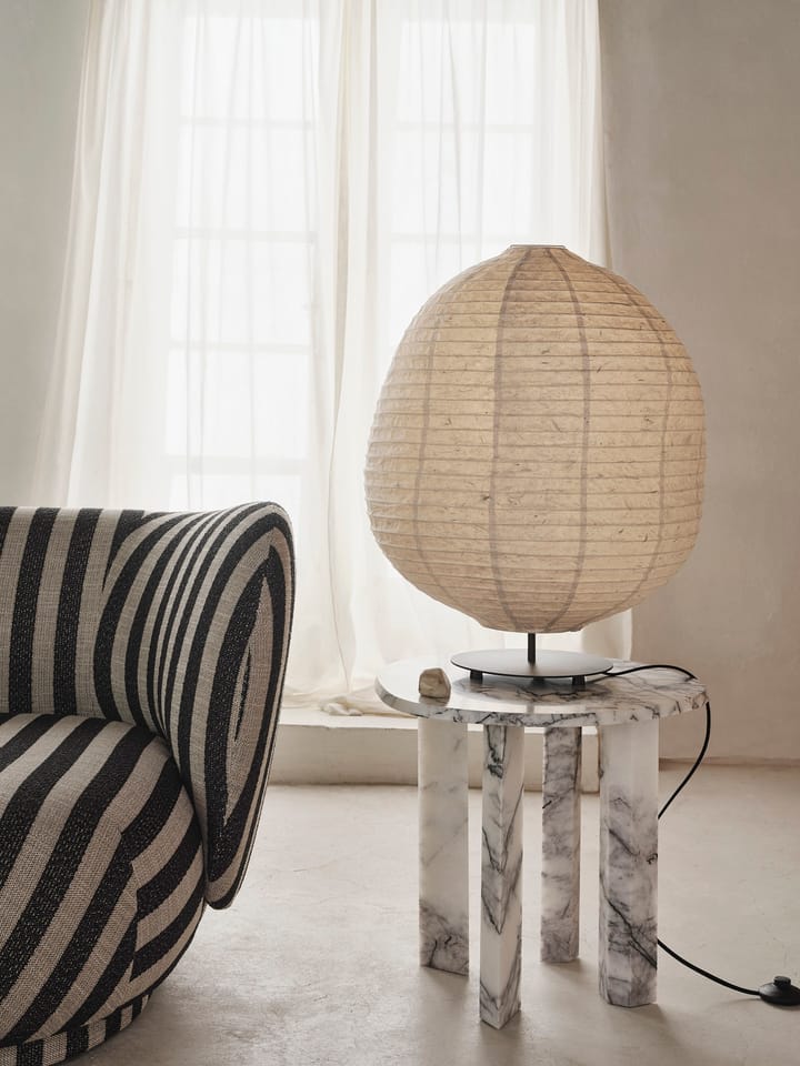 Kurbis vloerlamp low, Natural-black Ferm Living