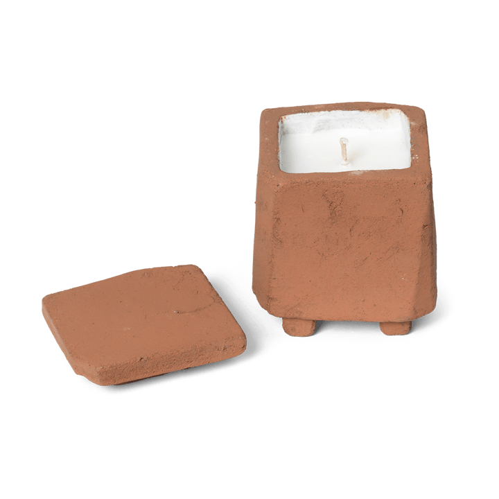 Kurinu geurkaars 40 h - Terracotta - Ferm Living