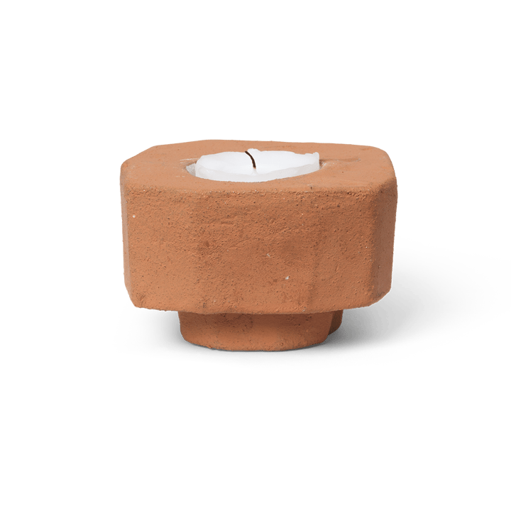 Kurinu kandelaar, Terracotta Ferm Living