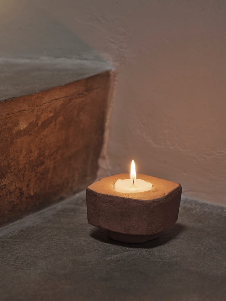 Kurinu kandelaar, Terracotta Ferm Living