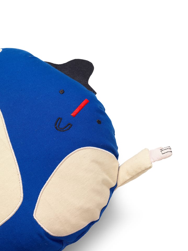 Kussen world, Bright Blue Ferm Living