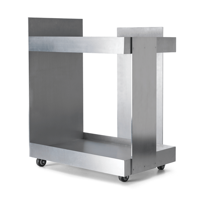 Lager serveerwagen - Aluminium - Ferm Living