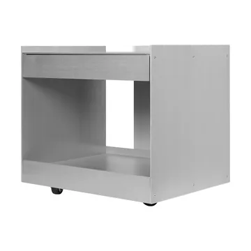 Lager serveerwagen - Low, Aluminium - Ferm Living