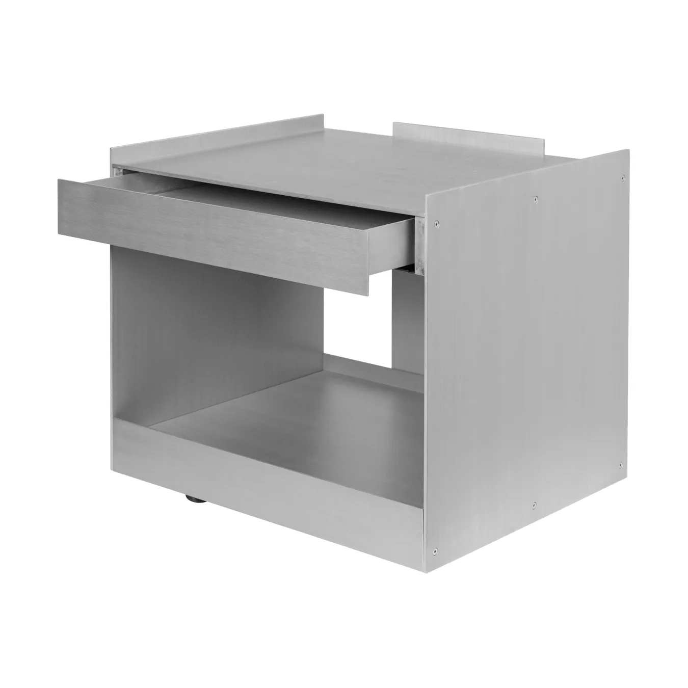 Lager serveerwagen, Low, Aluminium Ferm Living
