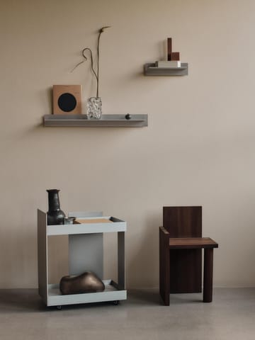 Lager wandplank single 35 - Aluminium - Ferm Living