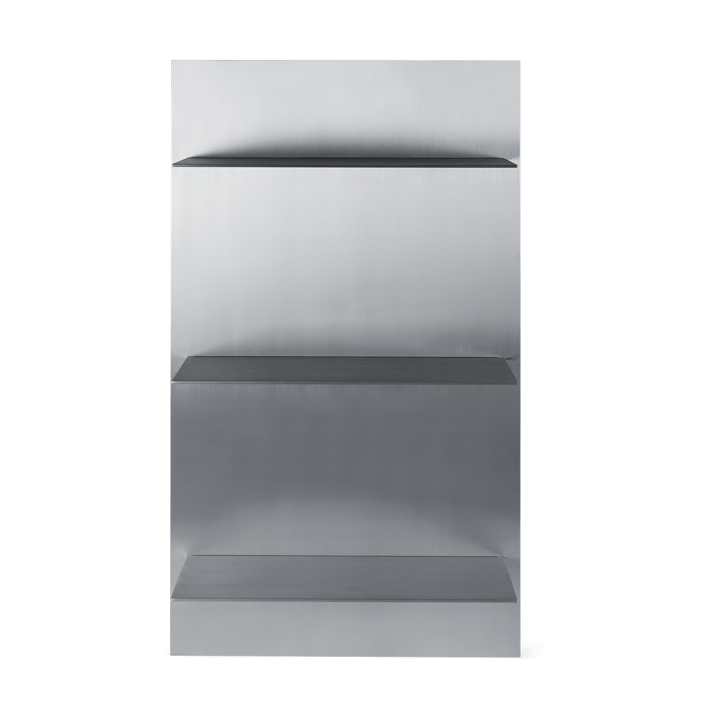Lager wandplank triple 55x100 cm - Aluminium - Ferm Living