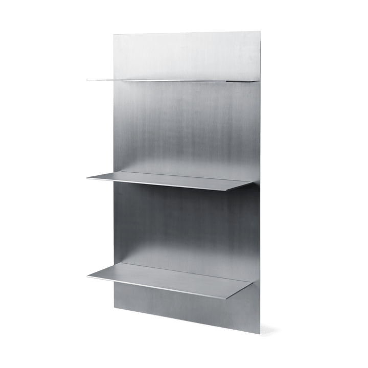 Lager wandplank triple 55x100 cm - Aluminium - ferm LIVING