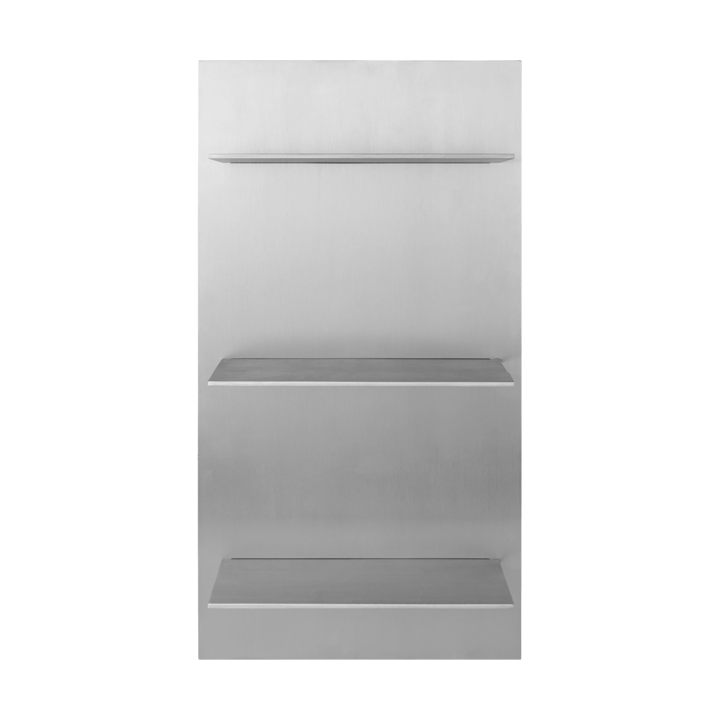 Lager wandplank triple small - Aluminium - Ferm Living