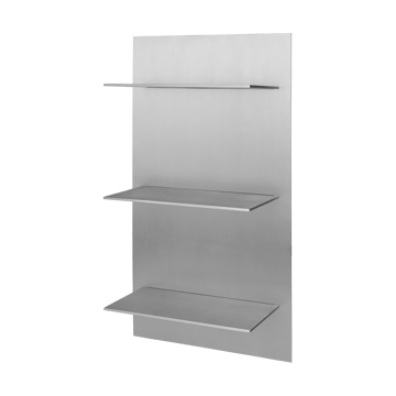 Lager wandplank triple small - Aluminium - Ferm Living