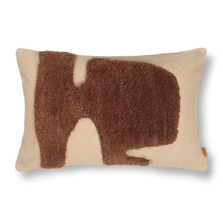 Lay rechthoekig kussen 40x60 cm - Sand / Sugar Kelp - Ferm Living
