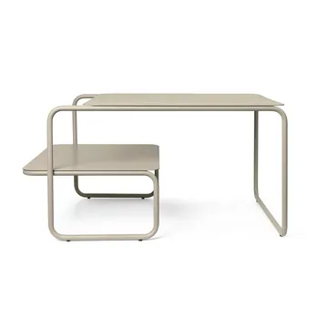 Level salontafel 60x79 cm - Cashmere - Ferm Living