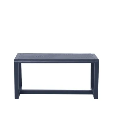 Little Architect Bench bankje - Dark blue - Ferm Living
