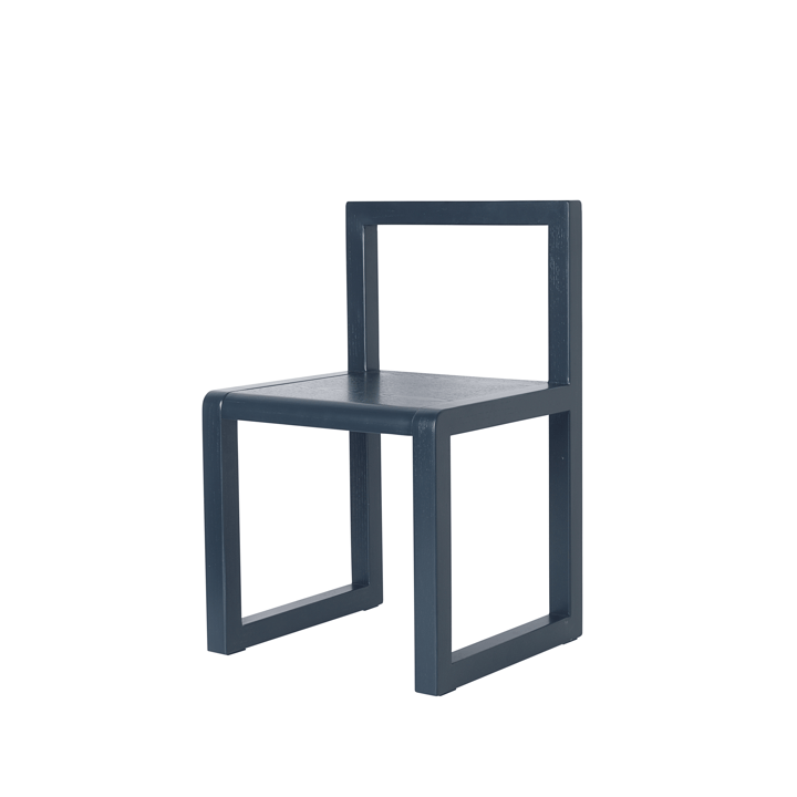 Little Architect kinderstoel - dark blue, essenhout fineer - Ferm Living