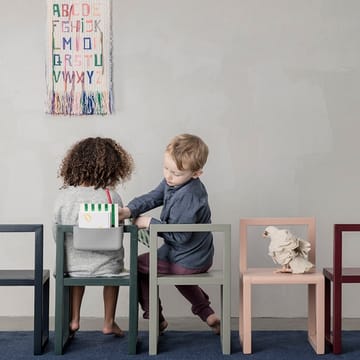 Little Architect kinderstoel - rose, essenhout fineer - Ferm Living