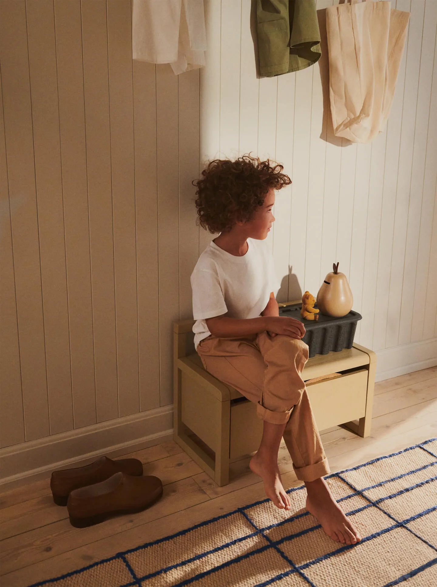 Little architect opbergbank, Cashmere, 60x30x41,2 cm Ferm Living