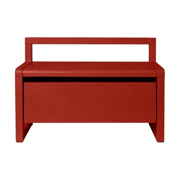 Little architect opbergbank - Poppy Red, 60x30x41,2 cm - Ferm Living