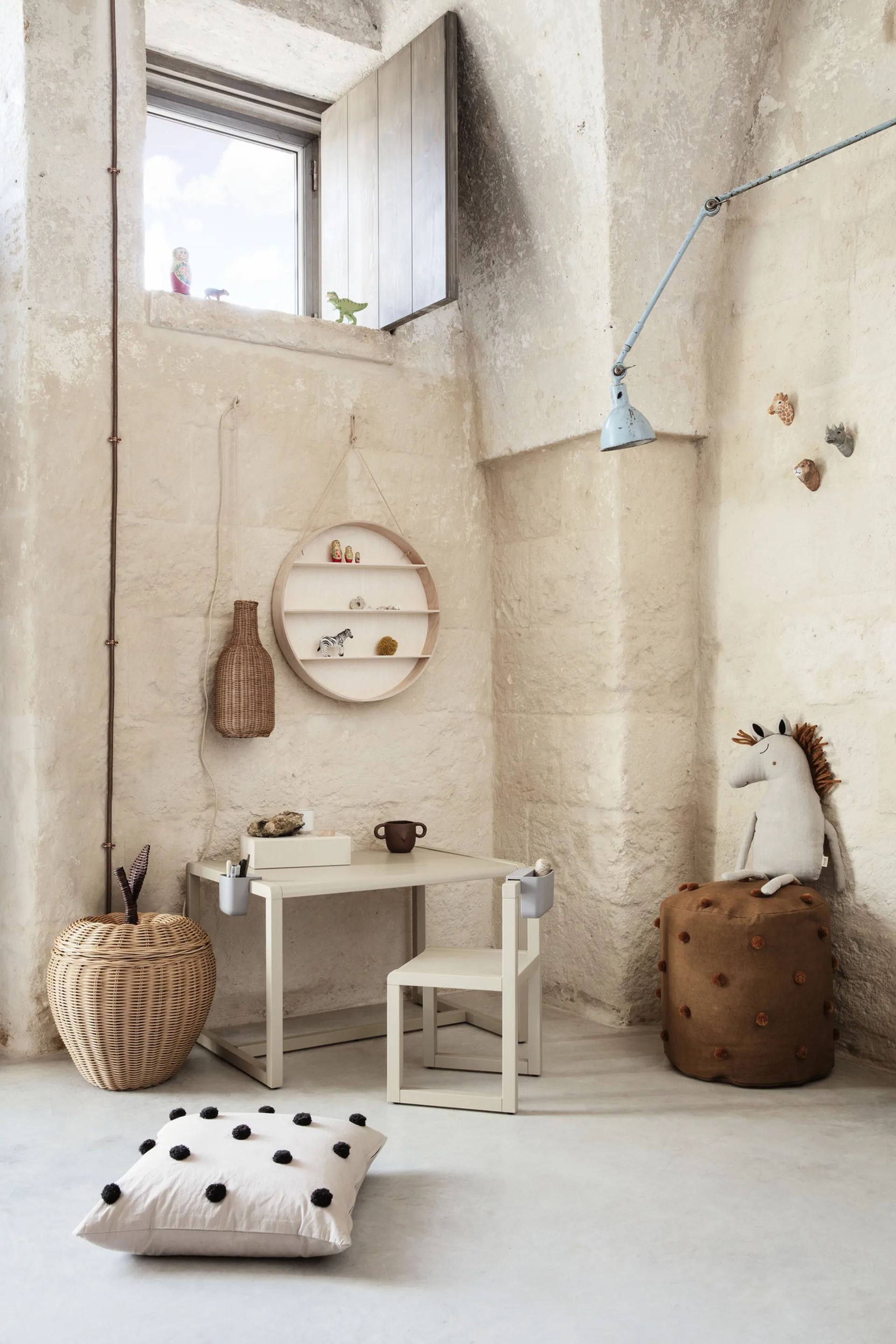Little architect pocket opbergpot, Large 16,5x10x8,5 cm Ferm Living