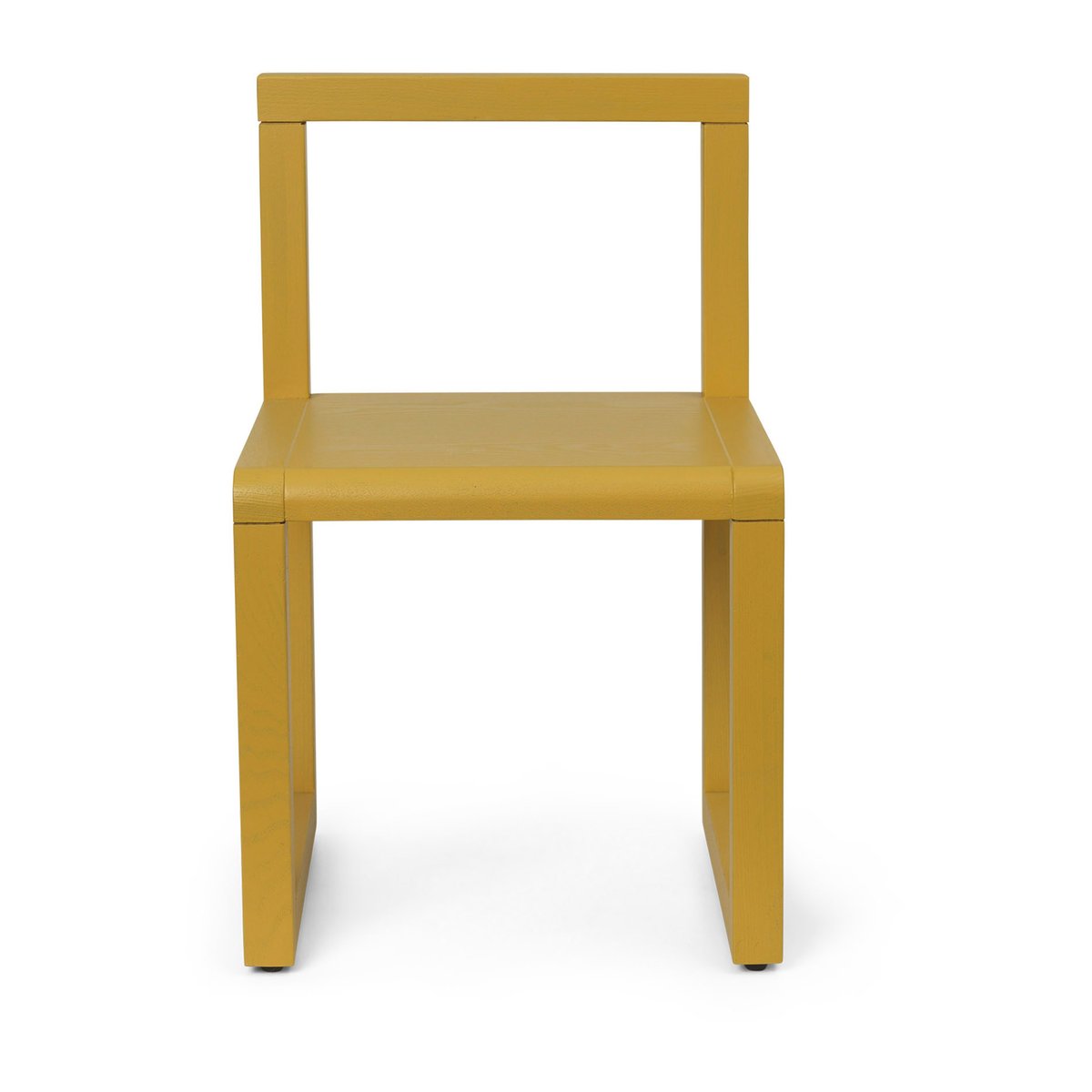 Ferm Living Little Architect stoel Yellow | Scandinavisch Interieur | Kinderkamer interieuraccessoires | Geel