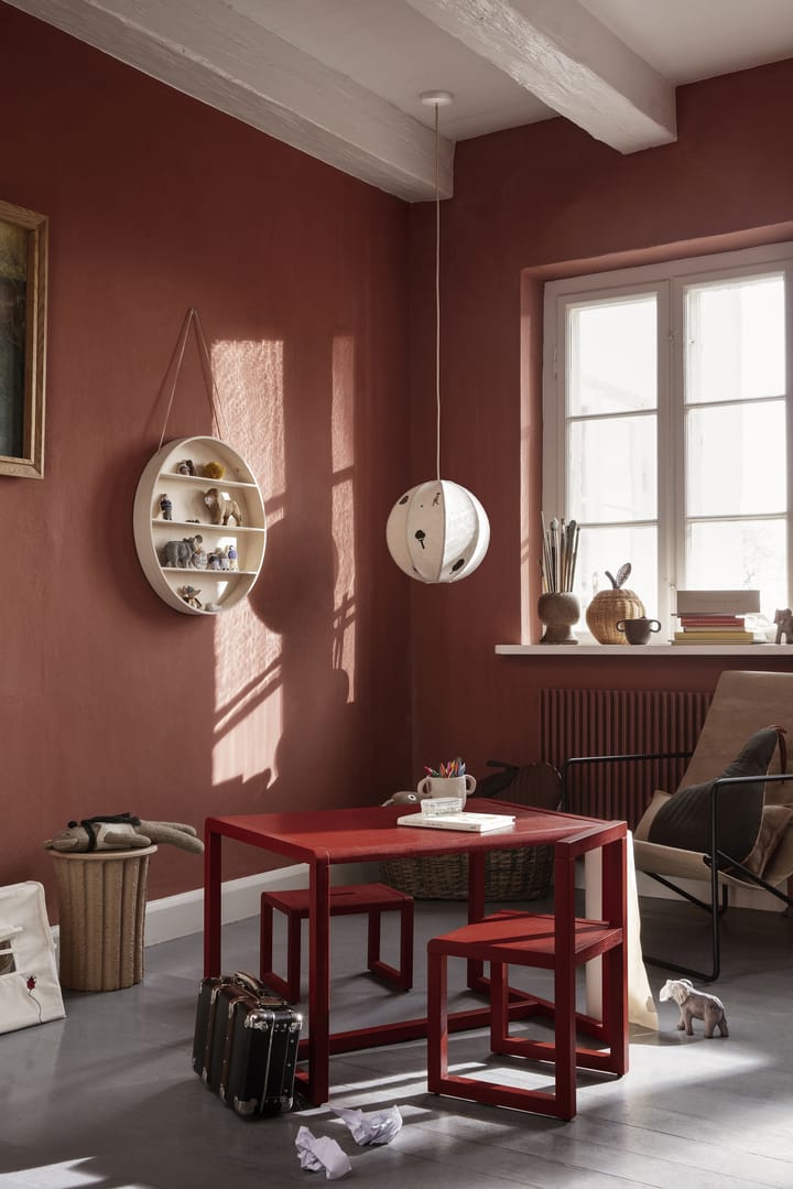 Little Architect Table Kindertafel, Poppy Red Ferm Living