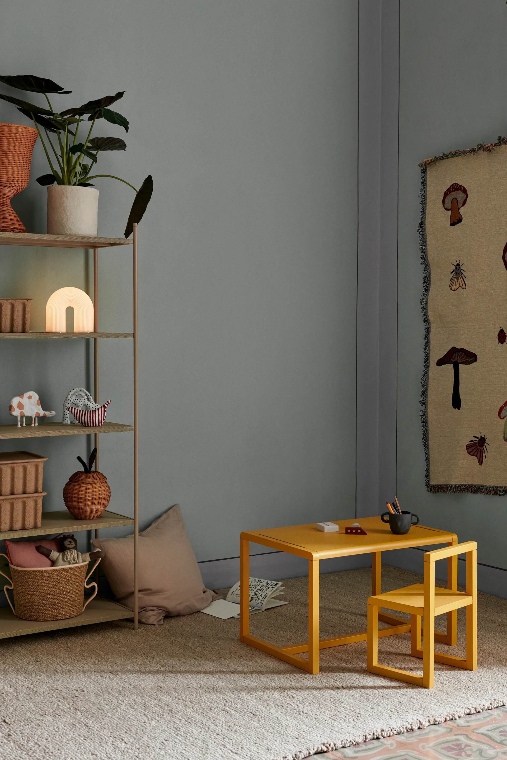Little Architect tafel, Yellow Ferm Living