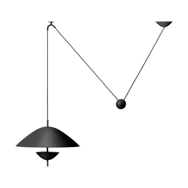 Lod hanglamp - Zwart geblakerd ijzer - Ferm Living