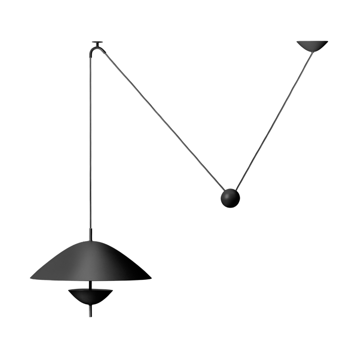 Lod hanglamp - Zwart geblakerd ijzer - ferm LIVING