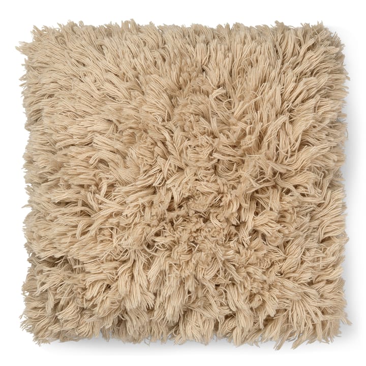 Meadow High Pile kussen 50x50 cm - Light Sand - Ferm Living