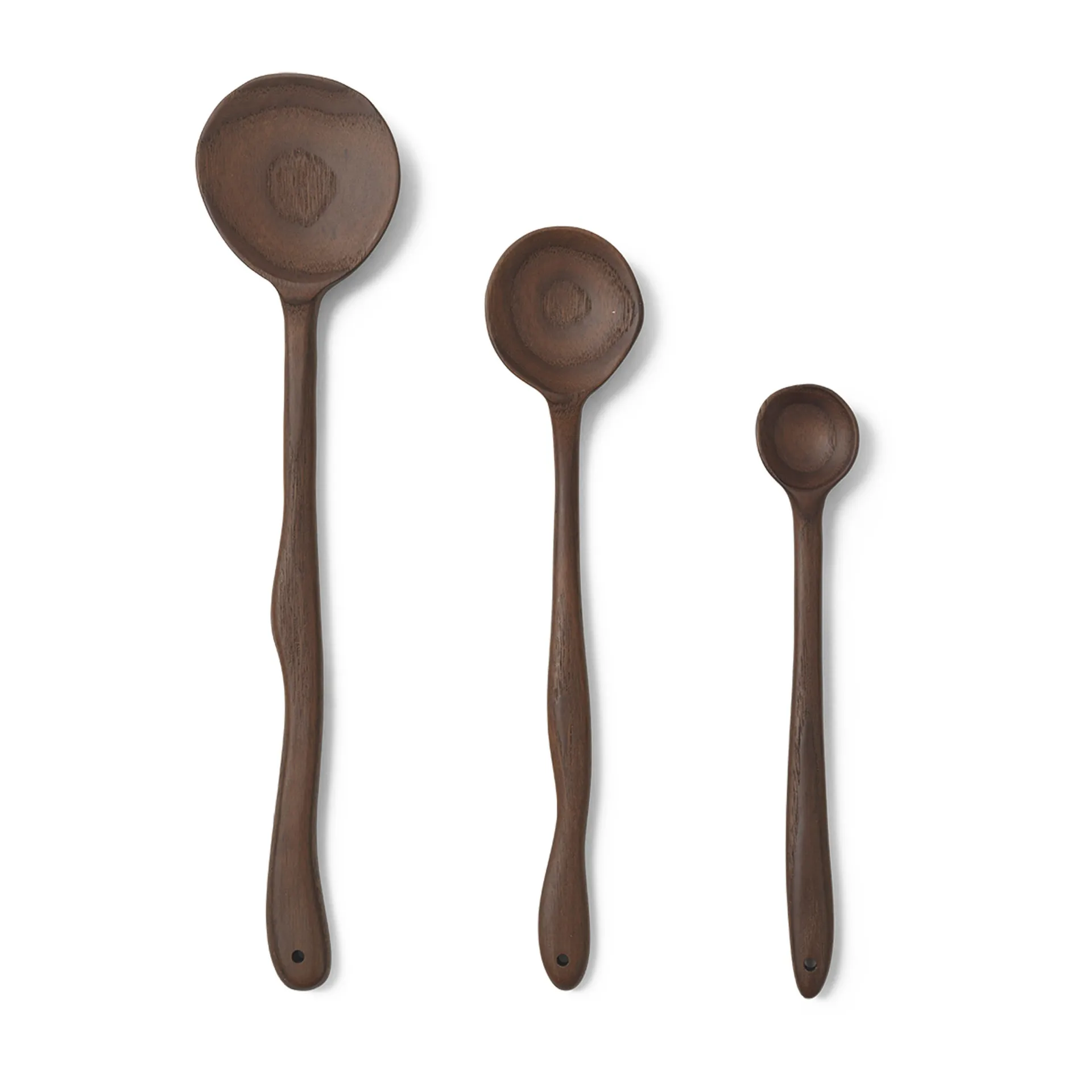 Meander lepel essenhout, 20 cm Ferm Living