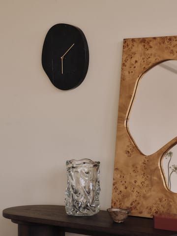 Melt wandklok 28x33 cm - Black marble - Ferm Living