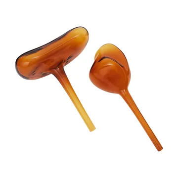 Mercury waterbol 2-delig - Amber, 12x18,5 cm - Ferm Living