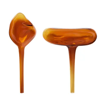 Mercury waterbol 2-delig - Amber, 12x18,5 cm - Ferm Living
