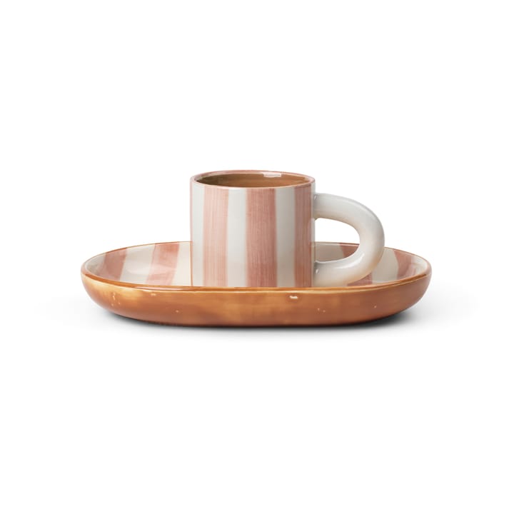 Milu kinderservies 2-delig - Rose - Ferm Living