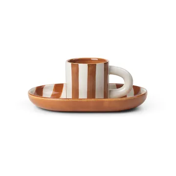 Milu kinderservies 2-delig - Terracotta - Ferm Living