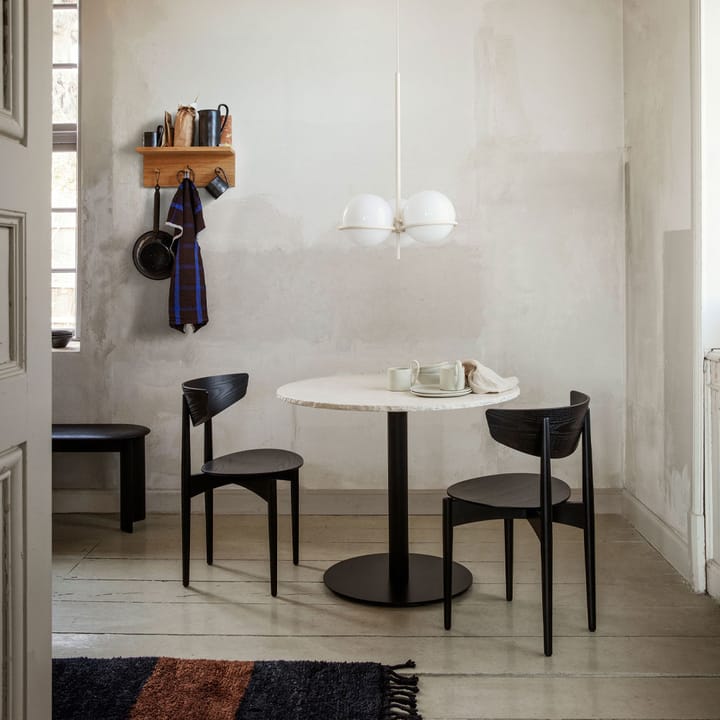 Mineral eettafel, wit, marmer bianco curia Ferm Living