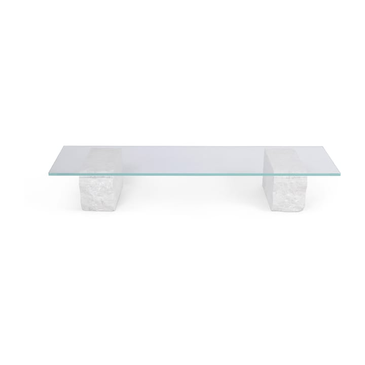 Mineral salontafel 46x160 cm - Bianco curia - Ferm LIVING