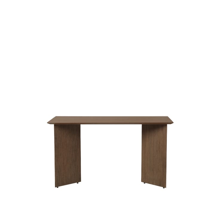 Mingle eettafel - walnut veneer, 160cm, poten met hoek walnootfineer - Ferm LIVING