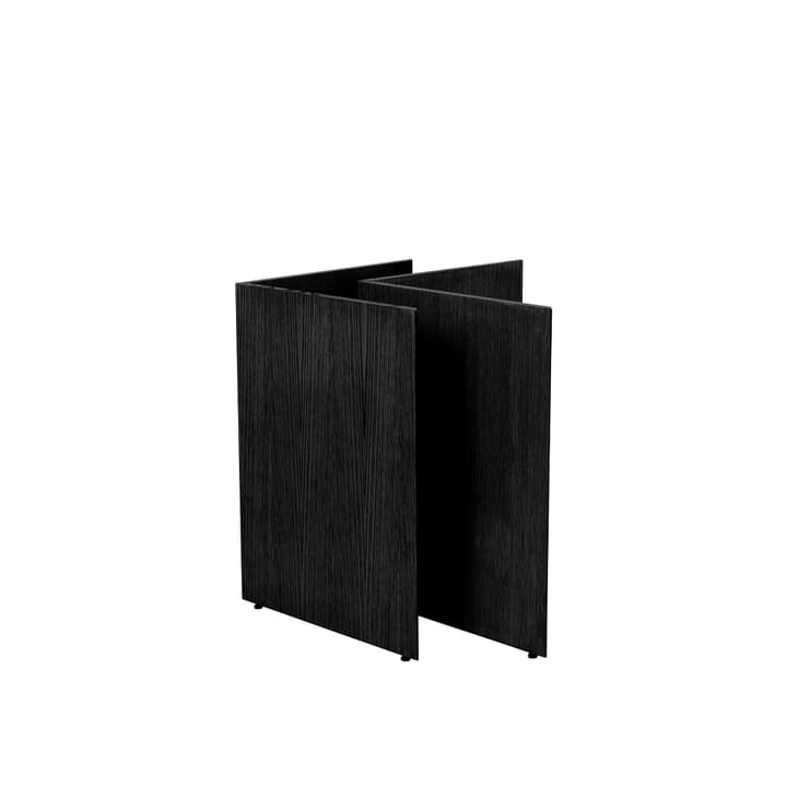 Mingle tafelpoten 2-pack - black, w68 - Ferm Living
