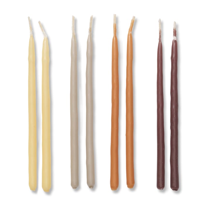 Miniatyr kaarsen 24-pack 10 cm - Calm Blend - Ferm LIVING