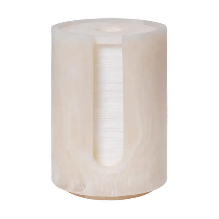 Mist container voor wattenschijfjes Ø8x11,8 cm - Pearl - Ferm Living