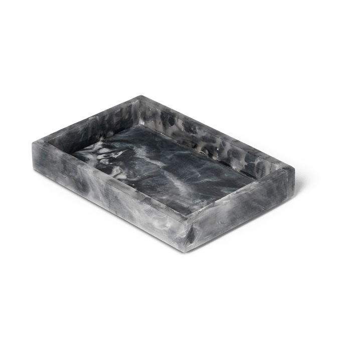 Mist decoratieplateau 10x15 cm - Charcoal - Ferm Living