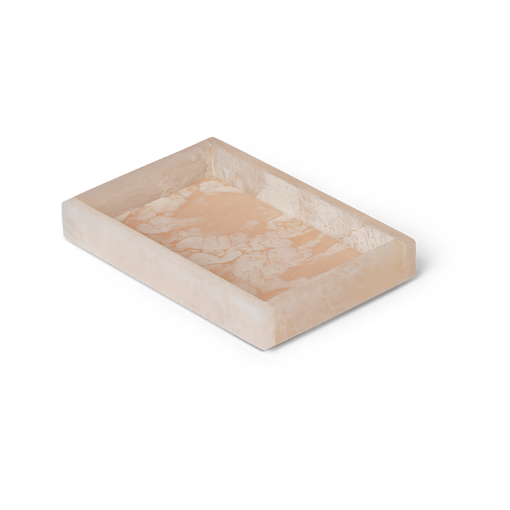 Mist decoratieplateau 10x15 cm - Pearl - Ferm Living