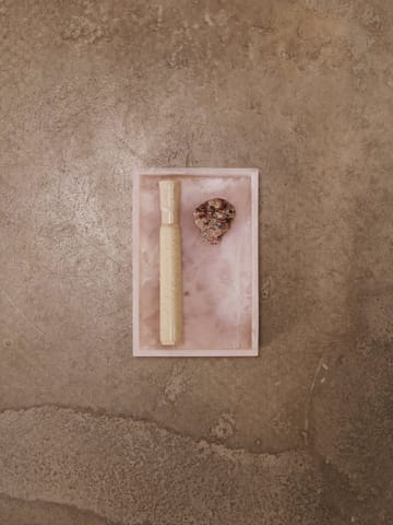 Mist decoratieplateau 10x15 cm - Pearl - Ferm Living