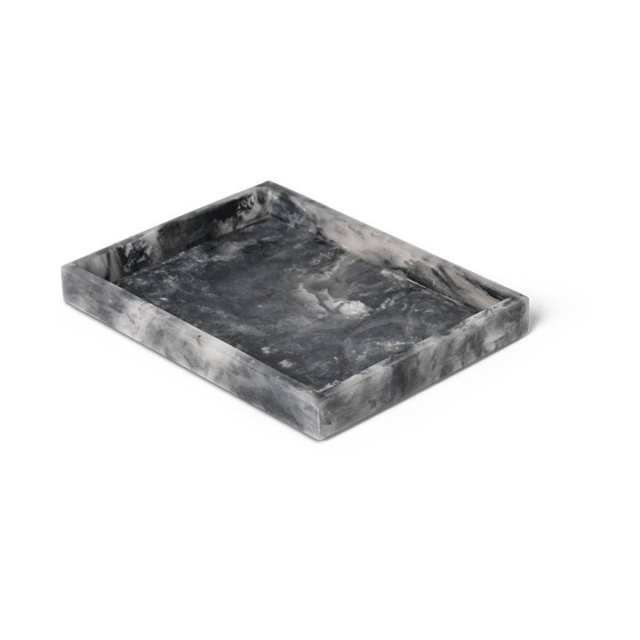 Mist decoratieplateau 15x20 cm - Charcoal - Ferm Living